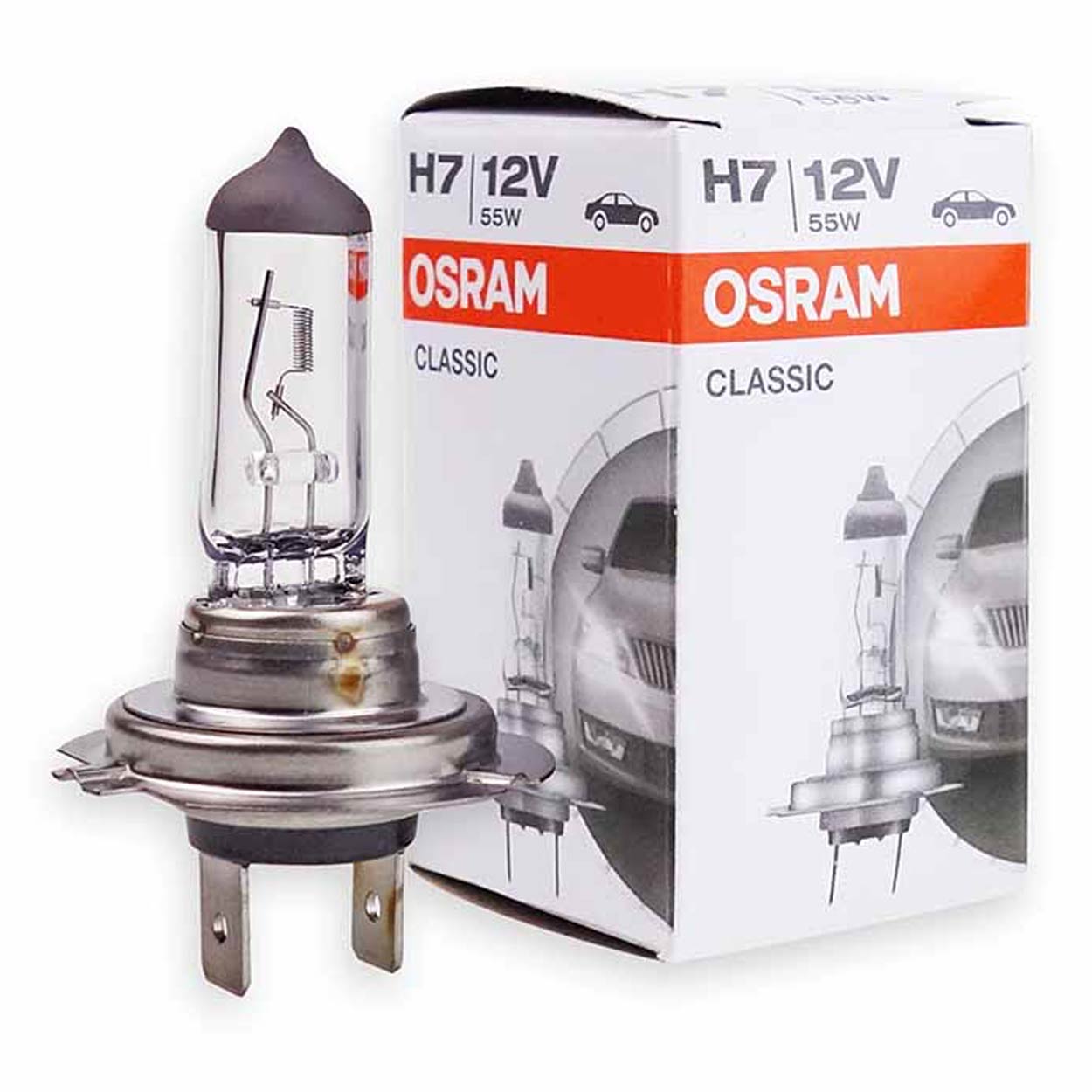 Buy Osram H7 12V 80W PX26d Cool Blue Boost Headlight Bulbs 5000K / 2 Pack  Wholesale & Retail