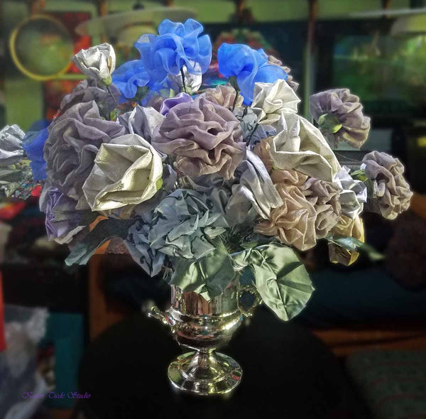 More flowers into Silver Hydrangea. 5