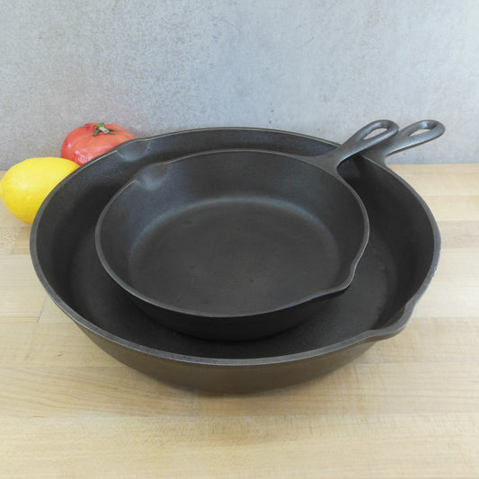 Rare Maid of Honor Deep Skillet/chicken Fryer Cast Iron With Basting Lid 