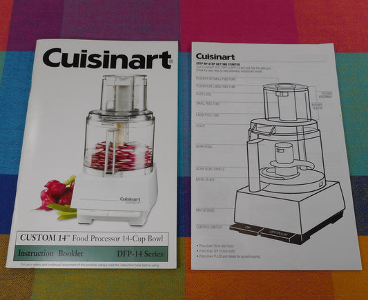 Cuisinart DLC-055 Whisk Attachment for DLC-7 Food Processor + Inst. & Box  (EUC)