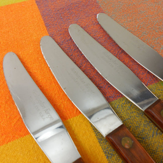 Chicago Cutlery 8” Large Chef Knife 42S Full Tang Kitchen Knives VINTAGE