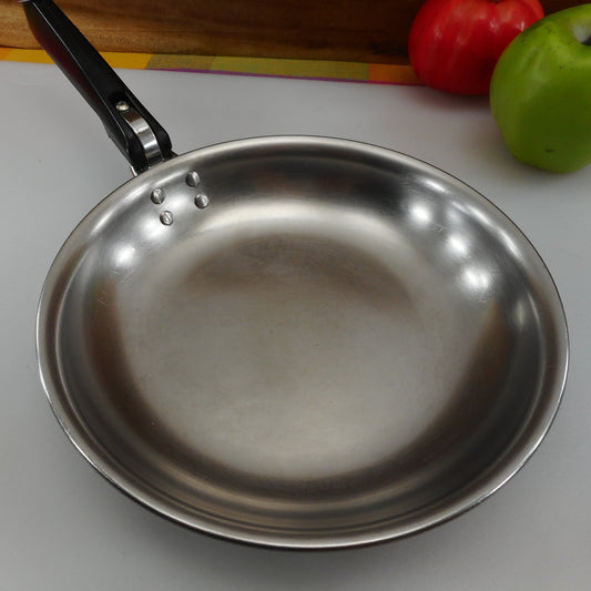 Enterprise Quality Cookware Large 14” Aluminum Frying Pan Skillet Camping  VTG