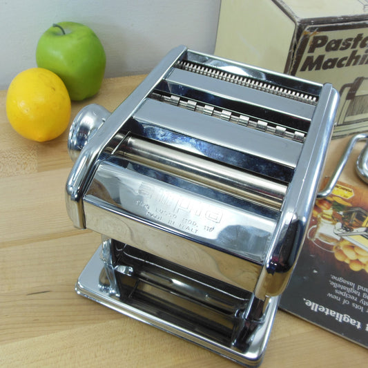 Imperia Italian 150mm Double Cutter Pasta Machine La Rossa
