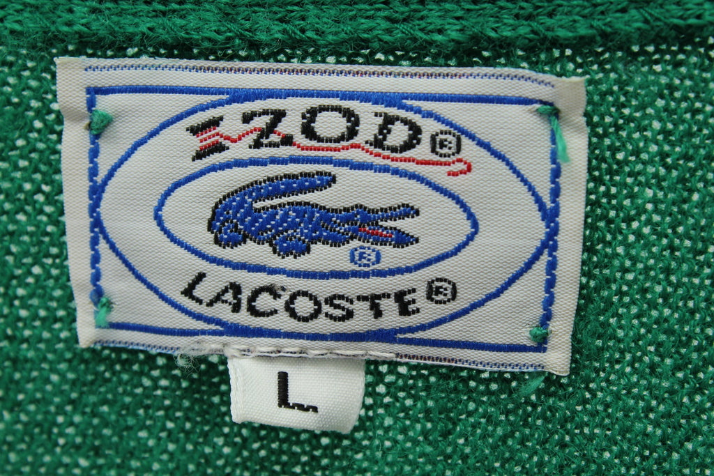 vintage izod lacoste labels