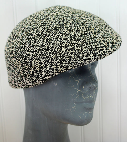 Dorfman Pacific Scala Hat Black Grey Herringbone Wool Blend – Olde Kitchen  & Home