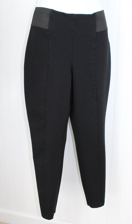 June & Hudson Black Stretch Pants Leggings - Side Elastic - Rayon Nylo –  Olde Kitchen & Home