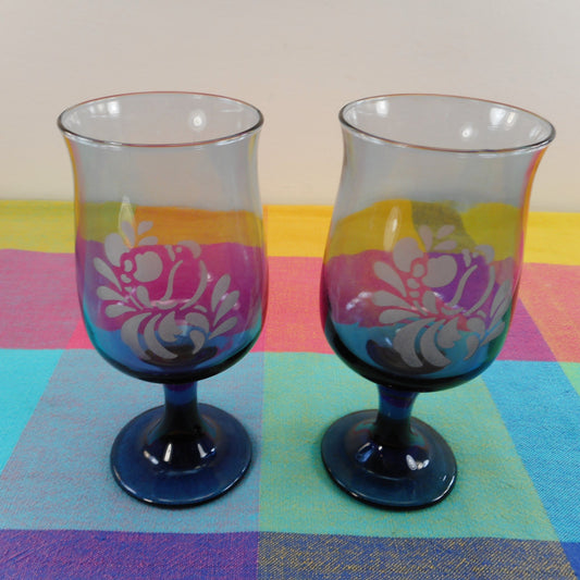 Leaf Etched Drinking Glasses in Blown Recycled Glass — GARDENHEIR