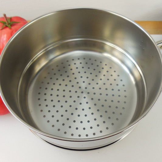 Revere Ware Spectrum Stainless Strainer Drain Lid 6-1/4 – Olde Kitchen &  Home