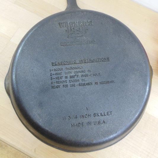 Vintage Wagner Ware Sidney O Cast Iron Skillet 1056 V #6 Skillet 9 - Ruby  Lane