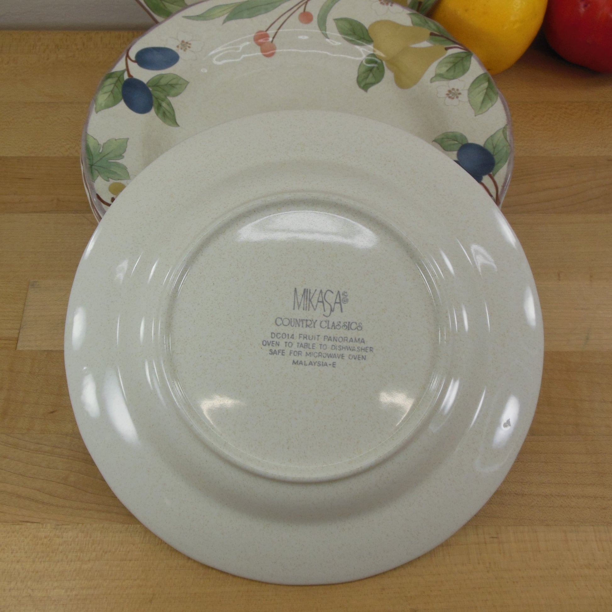 Mikasa Country Classics Fruit Panorama - 7 Salad Plates – Olde Kitchen ...