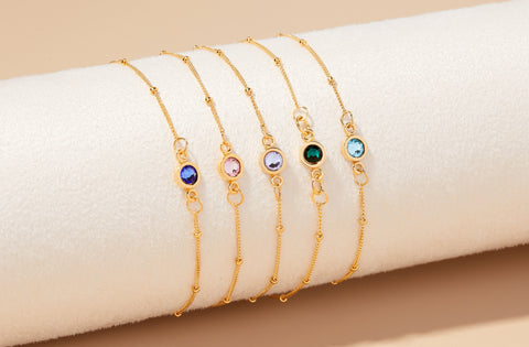 birthstone bracelets