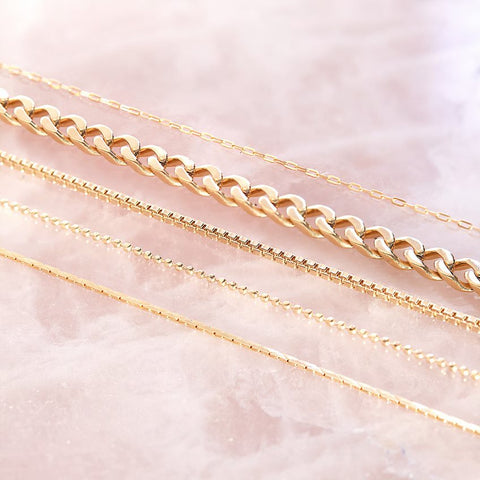 Chain in yellow gold - Jewelry - Categories