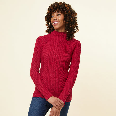 Lydia Cable Knit Sweater