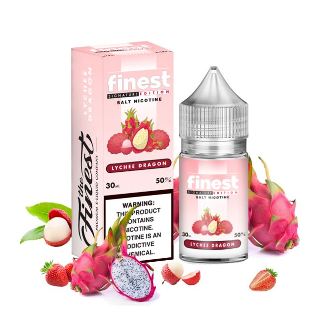 The Finest Saltnic Series - Lychee Dragon - Vapoureyes