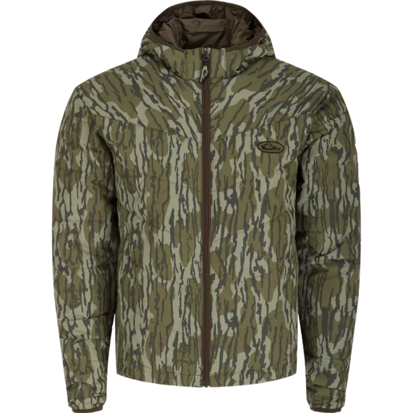Drake MST Waterfowl Pursuit Synthetic Full Zip Jacket with Hood