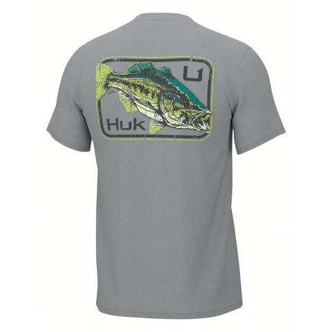 Huk Men's Pursuit Bass Camp Shirt