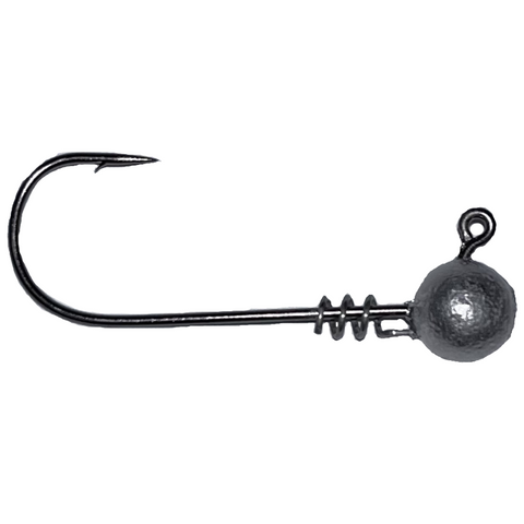 Eagle Claw Finesse Jig Head 1/8 OZ / UNPAINTED