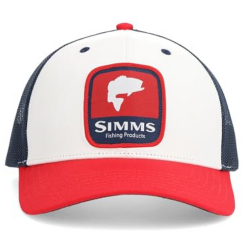 Strike King Fishing Hat Cap Embroidered Logo Adjustable Red Black