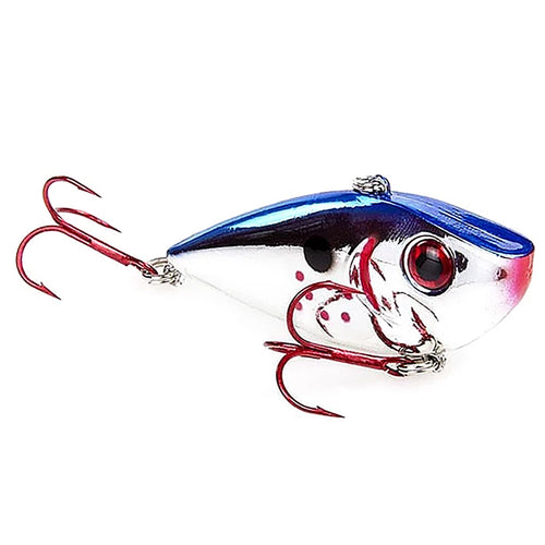 Strike King Banshee Night Spinnerbait, Black/Red