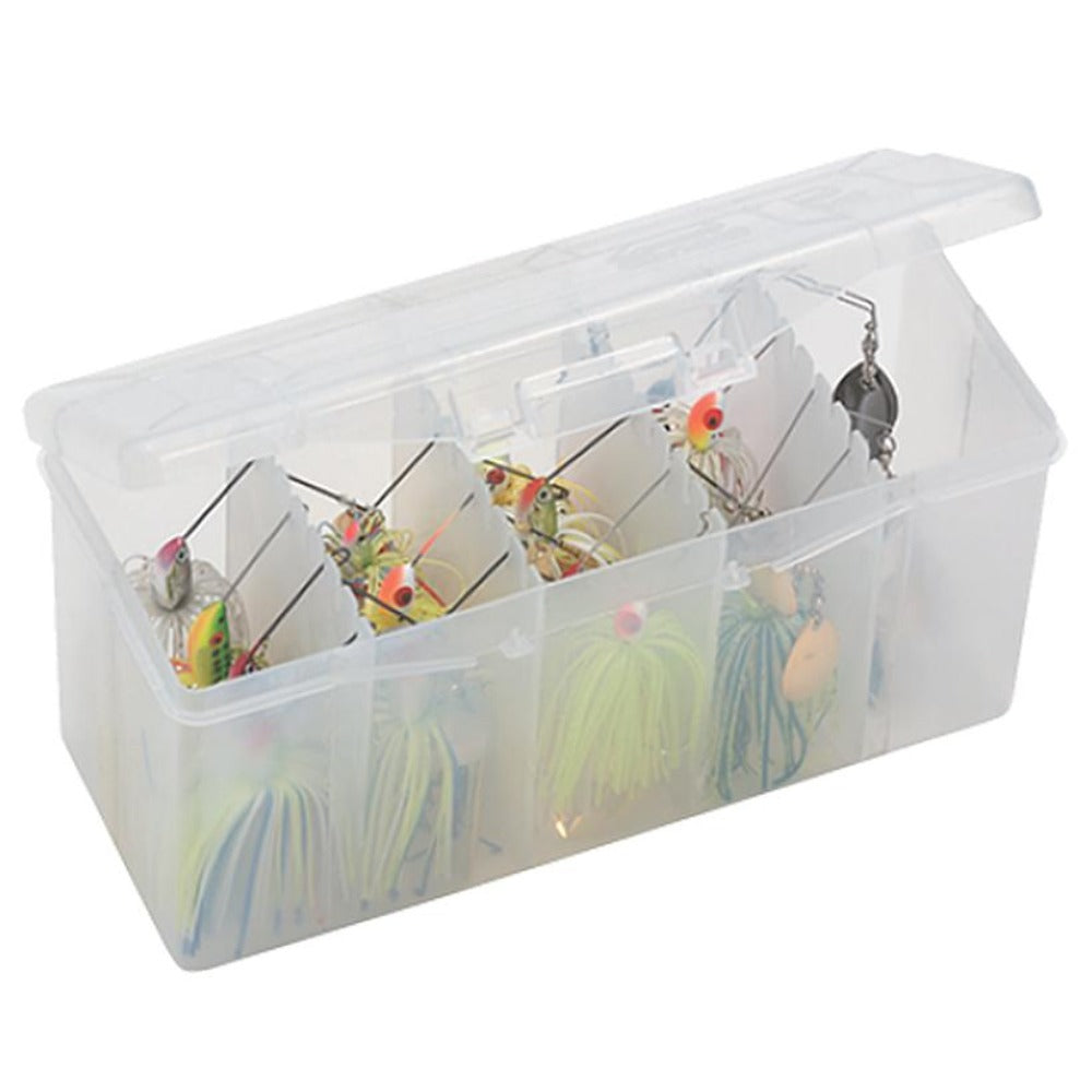 Plano Molding Spinner Bait with Removable Racks - Clear