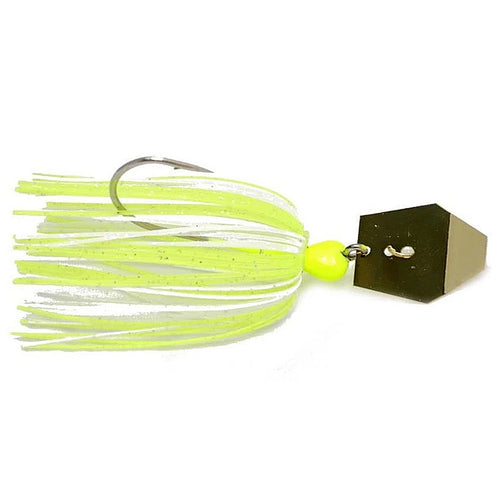 Z-Man The Original Chatterbait, Chartreuse/White - 3/8 oz