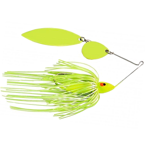  War Eagle Custom Lures Night Time Painted Head Single Colorado  Spinnerbait Black Chartreuse Skirt 3/4 oz. : Sports & Outdoors