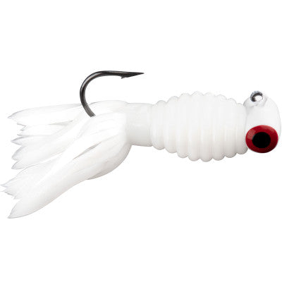 Strike King Mr. Crappie Sausage Head 1/16 oz / White/White Head