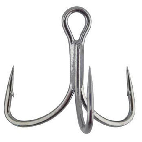  Mustad Ultra Point Dressed Round Bend Treble Hook (Pack of 2),  Red Hook/Red Grizzly Feathers, Size 2 : Treble Fishing Hooks : Sports &  Outdoors
