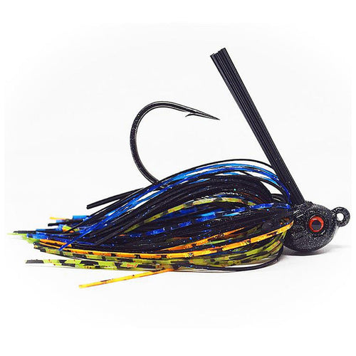 Talon Billy Mac Jig - Green Pumpkin/Red 3/8oz