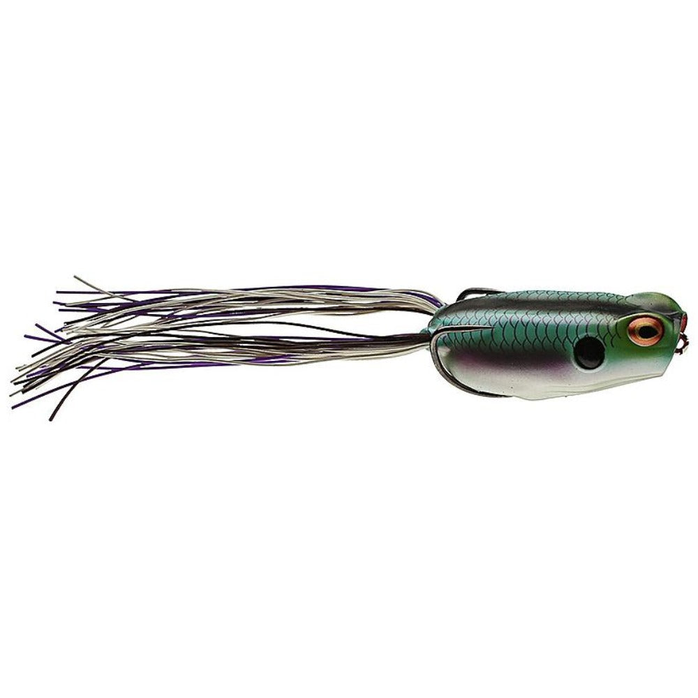 BOOYAH Poppin' Pad Crasher Topwater Bass Fishing Hollow Body Frog