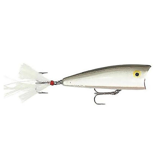Rebel Lures P6501 Lures Magnum Pop R Fishing Lure (3-Inch, Silver