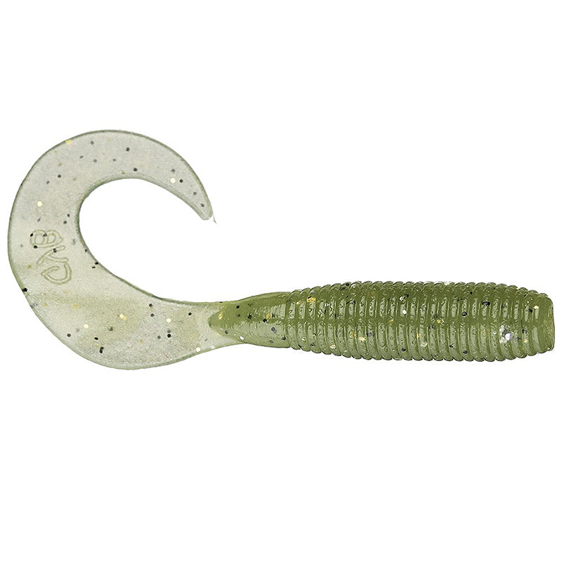 Gary Yamamoto Fishing Baits 3.25 Single Tail S/T Grub Watermelon