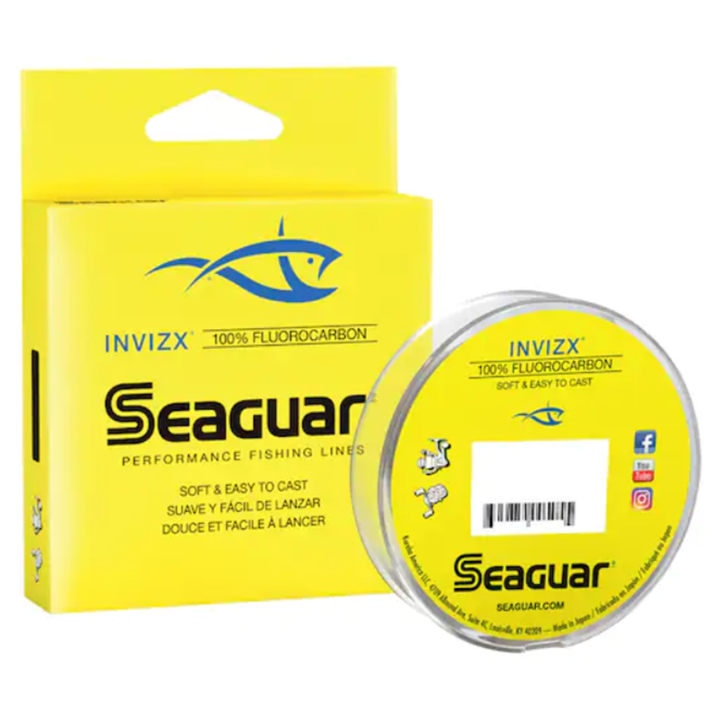 Seaguar Invizx Fluorocarbon Line | 10 lb.; Clear; 200 yds. | FishUSA