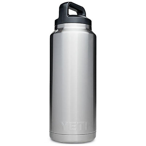 YETI Rambler 64 oz Bottle, Vacuum Insulated, Stainless Steel with Chug Cap,  Offshore Blue