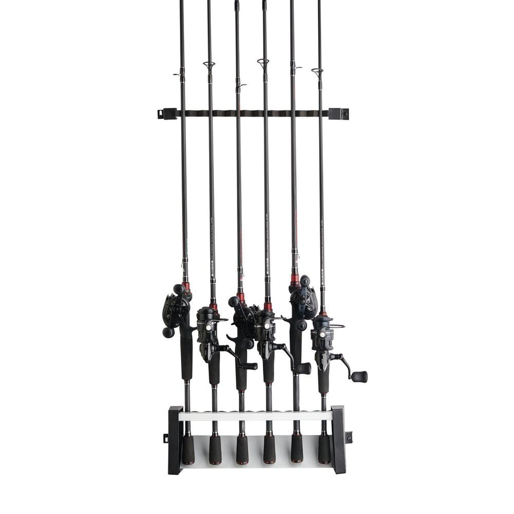 Redneck Convent Fishing Rod Holder - Fishing Gear Pole Holder for 16 Rod  and Reel Combos - Vertical Fishing Rod Rack Floor Storage, Rod Racks -   Canada