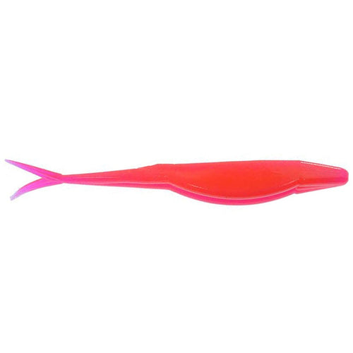 Zoom Salty Super Fluke - Electric Chicken/Red