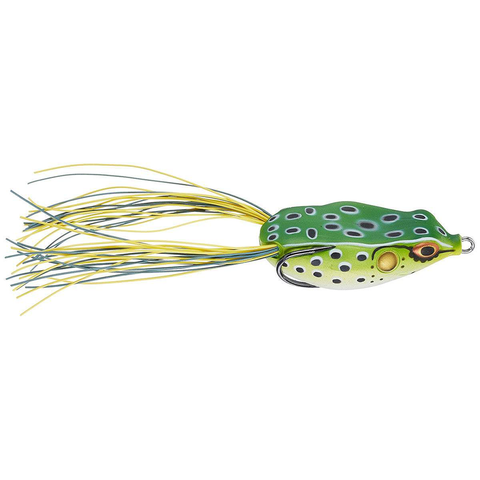 Youkk Fishing Lures Lifelike Toad Thunder Frog Animal Bait Eye-catching  Vivid Realistic Tackle Accessories Fish Fittings Green White Orange Green 