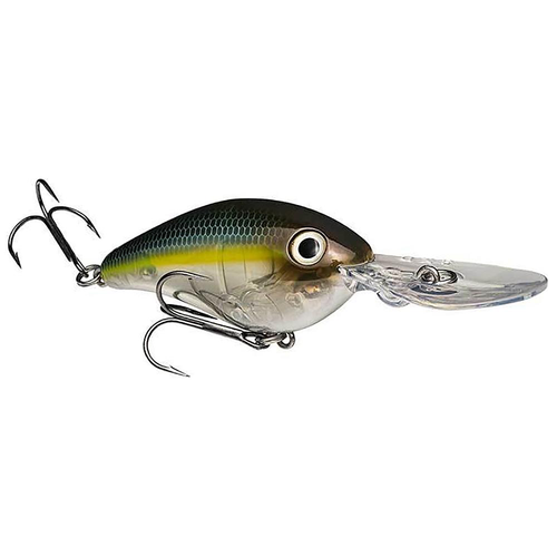 Strike King 6XD Crankbait Powder Blue Back Chartreuse