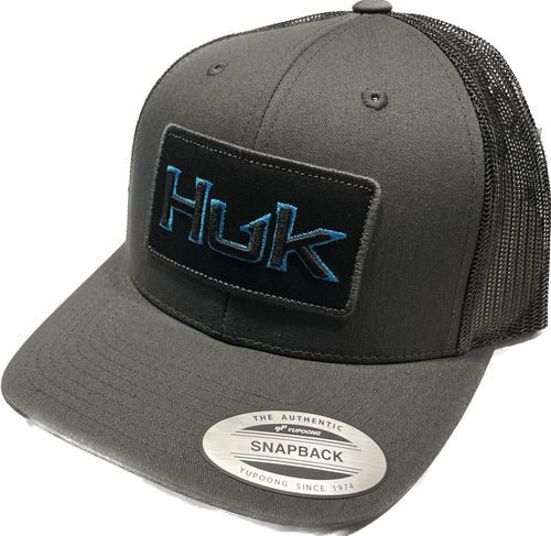 HUK Mens Mesh Trucker Snapback Hat Anti-glare Fishing Hat -  Denmark