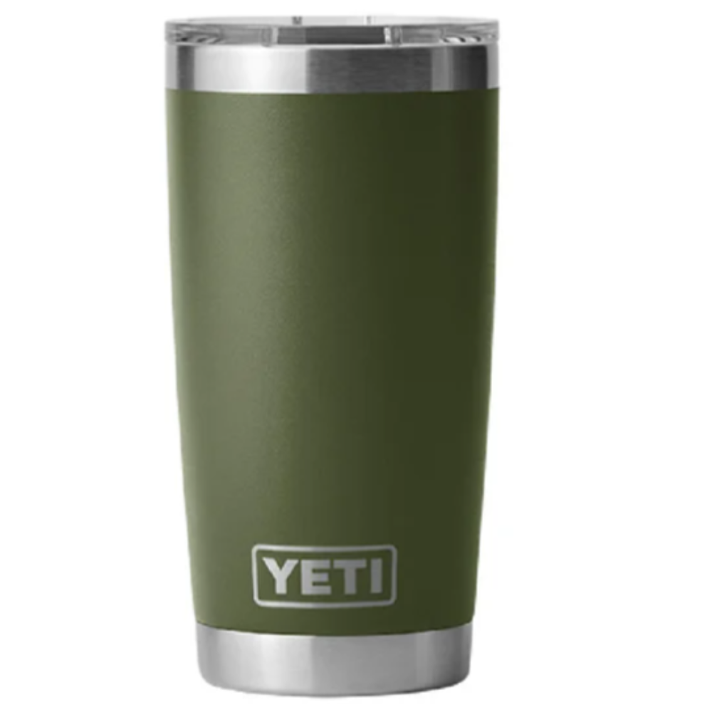 Yeti Rambler 20 Oz. Olive Green Stainless Steel Insulated Tumbler
