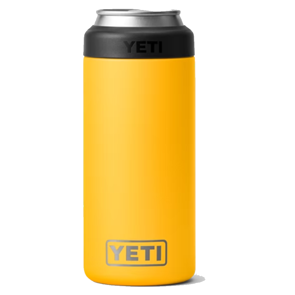 Yeti Rambler Colster can and bottle holder with stash can