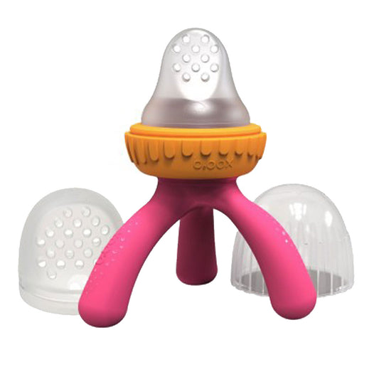 b.box Silicone Fresh Food Feeder - Strawberry Shake