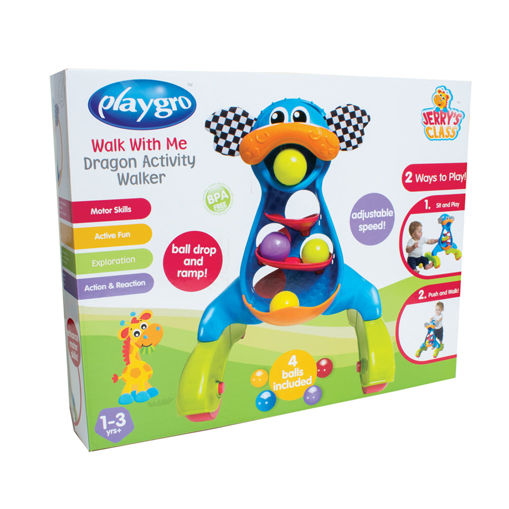 playgro walk with me dragon activity walker