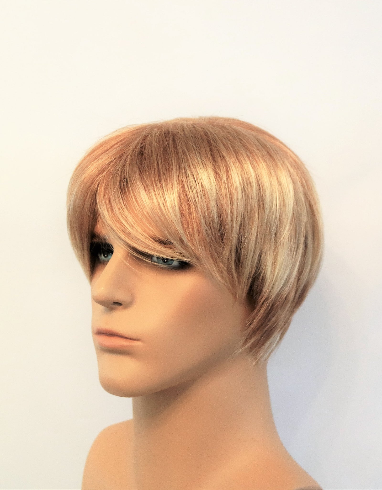 blonde male cosplay wig