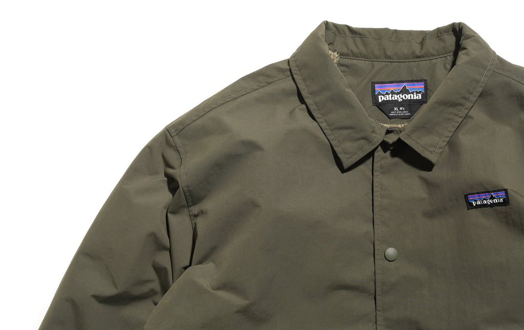 patagonia lined isthmus coaches jacket