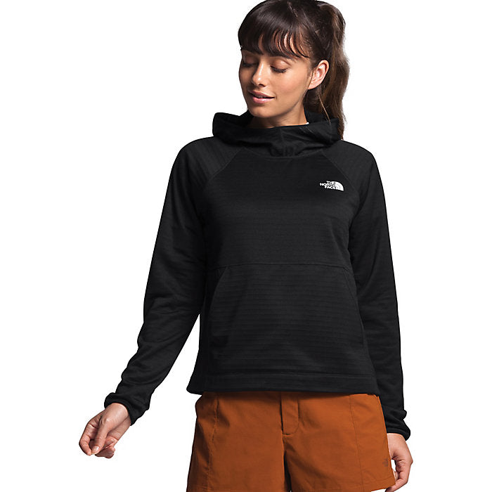 Women S The North Face Echo Rock Pullover Hoodie Black F L Crooks Com