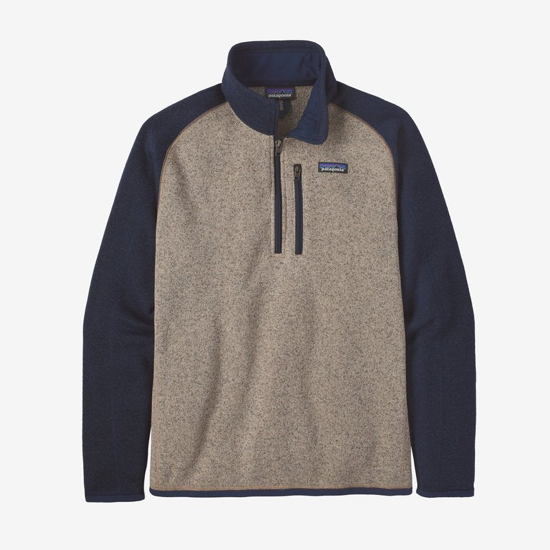 Men's Patagonia | Better Sweater Quarter Zip | Oar Tan - F.L. CROOKS.COM