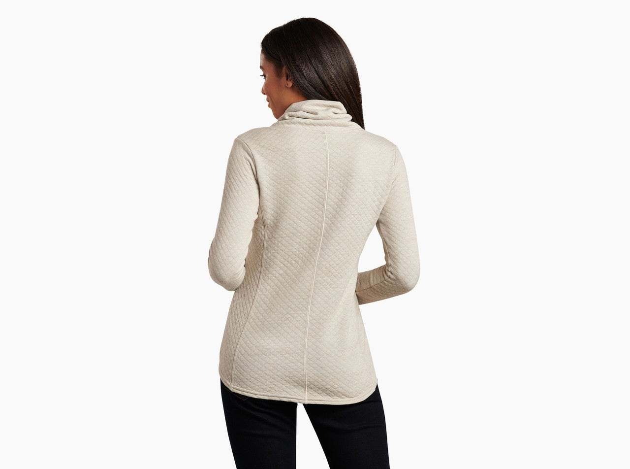 Women's Kuhl | Athena Pullover with Cowl Neck | Dove