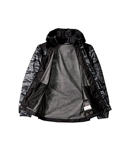 the north face black camo jacket