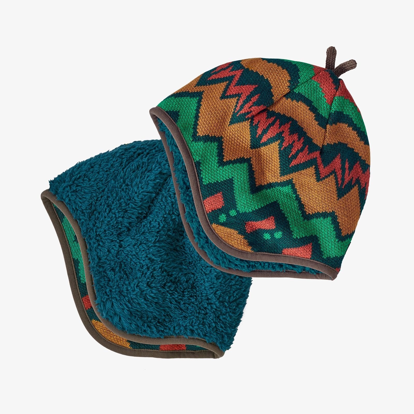 Infants' Patagonia | Baby Reversible Beanie | Nettle Green